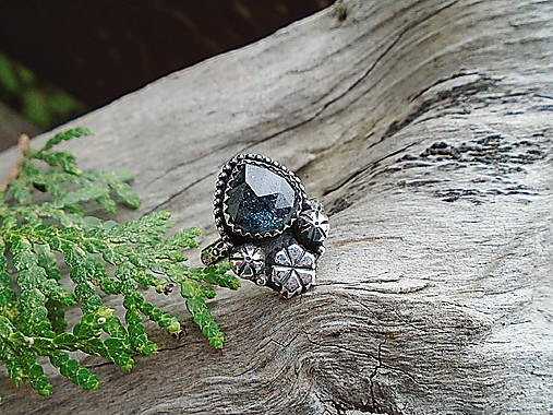 Strieborny prsteň Ag925 Marabella - Kyanit