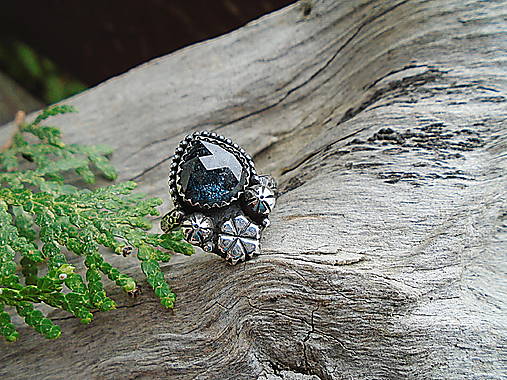 Strieborny prsteň Ag925 Marabella - Kyanit