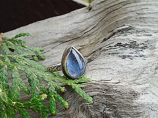 Strieborny prsteň Ag 925 Tanzanit