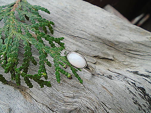 Strieborny prsteň Ag925 Dubnický opál