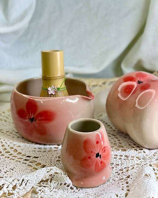 Keramický Matcha set Sakura Dream Solo