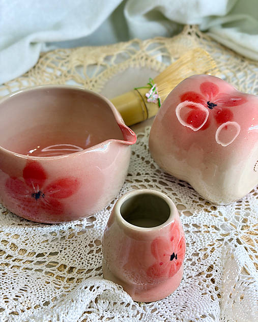 Keramický Matcha set Sakura Dream Solo