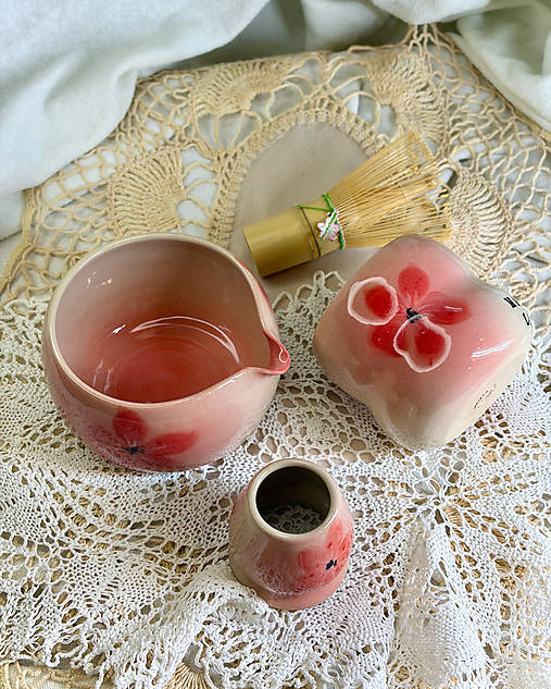 Keramický Matcha set Sakura Dream Solo