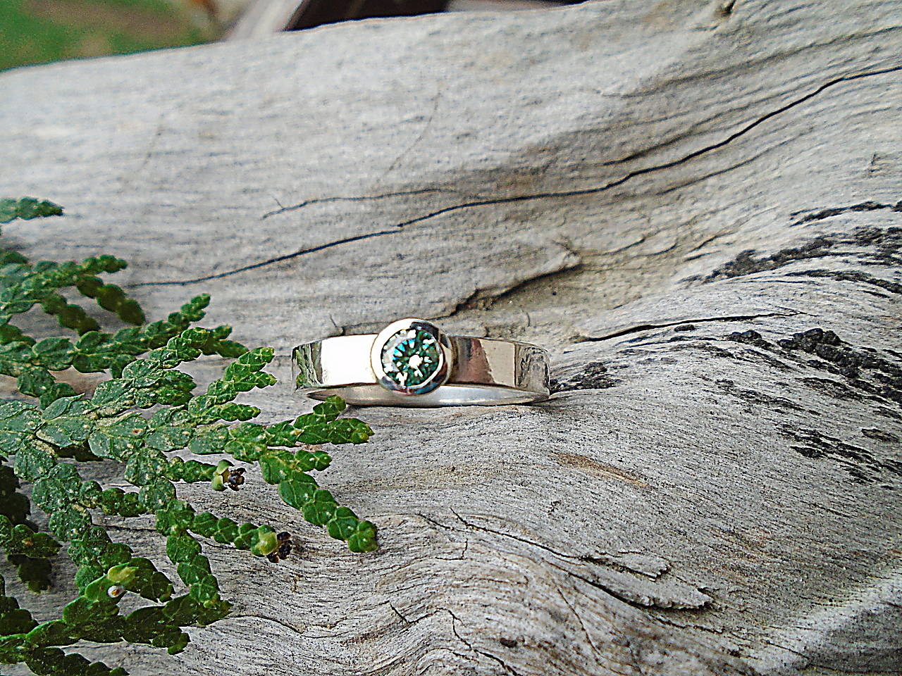 Strieborny prsteň Ag925  Moissanit