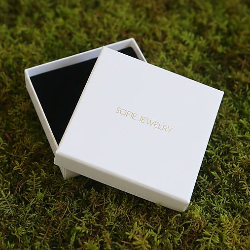 Obalový materiál - Darčeková krabička na náhrdelník/sadu šperkov - 18264852_