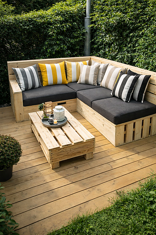 Textil - Outdoorová látka prehoz na vonkajšie sedenie, poťah na záhradné sedenie, vankúše, podložky  pásik - 18268268_