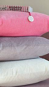 Úžitkový textil - Menčestrový poťah na vankúš - ružová - 18266506_