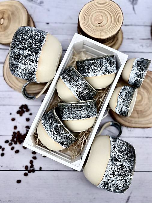 Night Shadow -  pohárik espresso (100ml, bez uška)