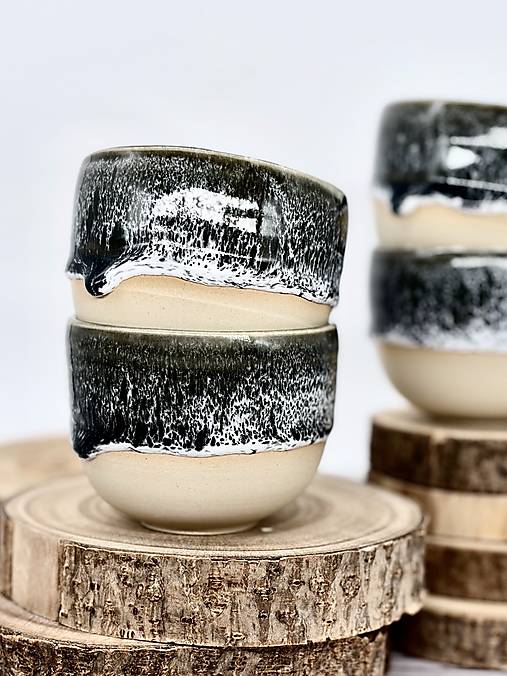 Night Shadow -  pohárik cappuccino (200ml, bez uška)