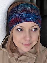 Čiapky, čelenky, klobúky - SPORT merino čelenka limitka (chameleon) - 18267398_