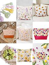 Úžitkový textil - Obliečka na vankúš Sakura,40x40cm - 18267058_