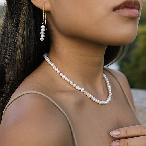 Perlový choker ’Júlia’