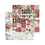 Papier - Scrapbook papier A Holly Jolly Christmas 12x12 - 18269545_