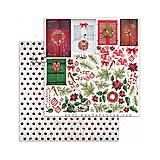 Papier - Scrapbook papier A Holly Jolly Christmas 12x12 - 18269548_
