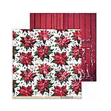 Papier - Scrapbook papier A Holly Jolly Christmas 12x12 - 18269549_
