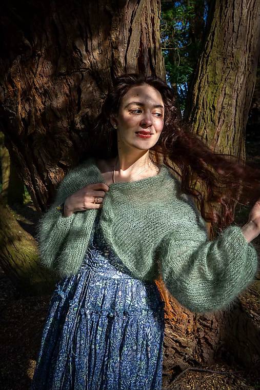 mohérový cardigán Julianna