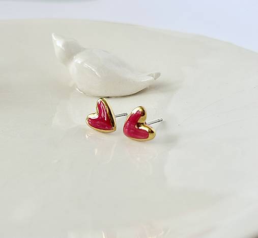 Porcelánové náušnice