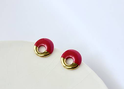 Porcelánové náušnice