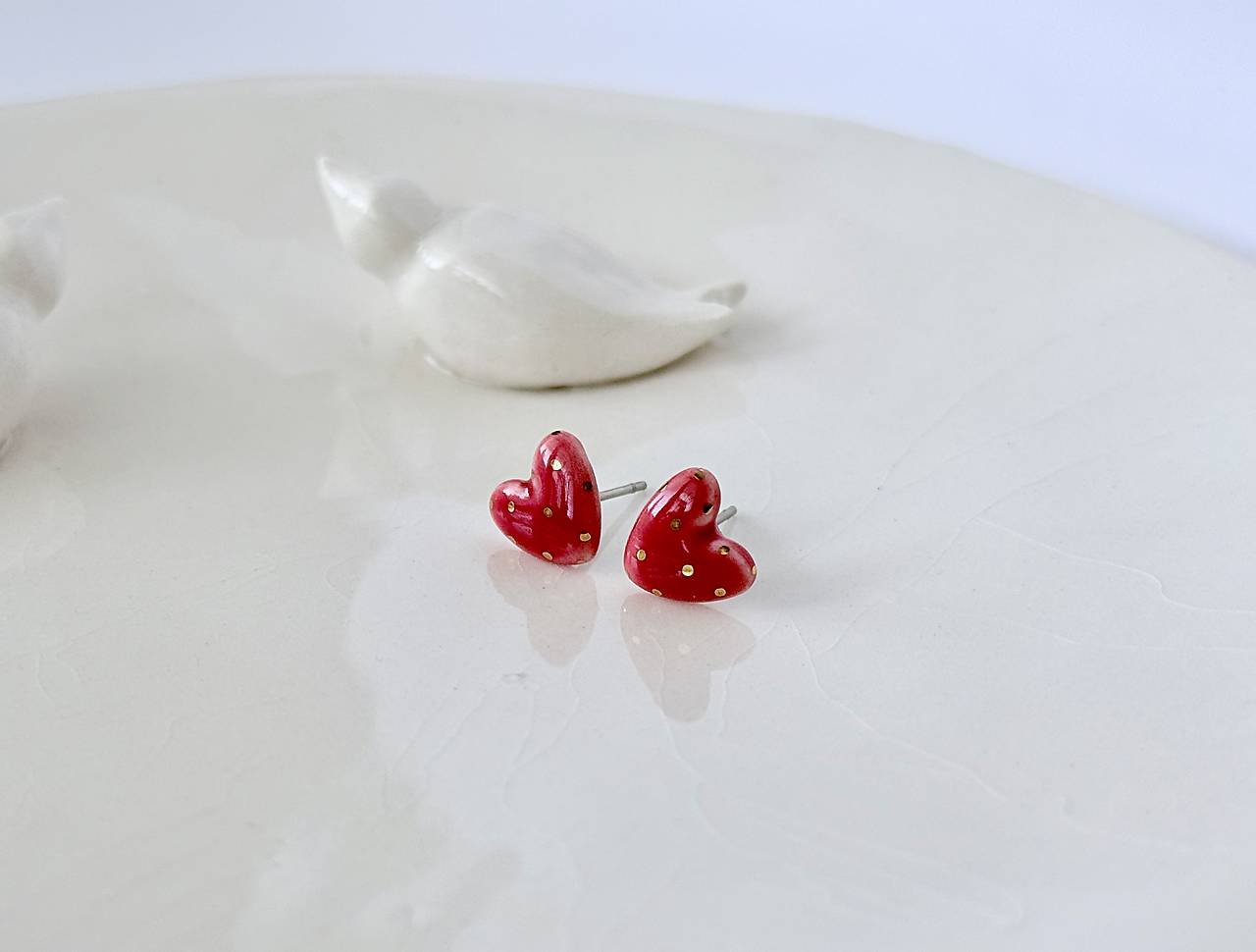 Porcelánové náušnice