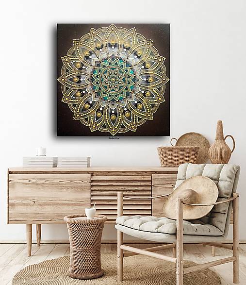 Obrazy - OSOBNÁ MANDALA na mieru❤️originálny dar pre každého, OSOBNÝ TALIZMAN - 18269052_