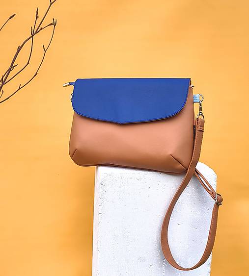 Kabelky - Eleanor blue iris - 18269999_
