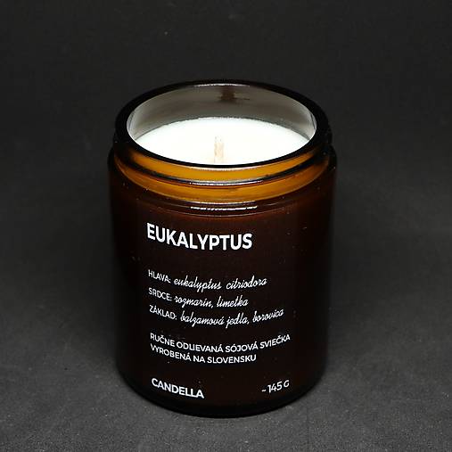 EUKALYPTUS sójová sviečka