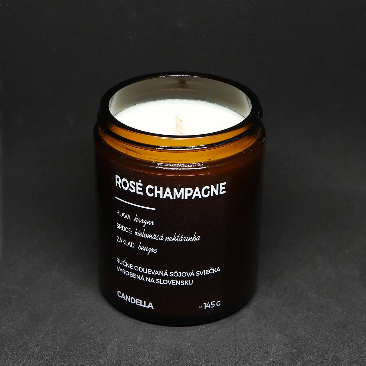 ROSÉ CHAMPAGNE sójová sviečka