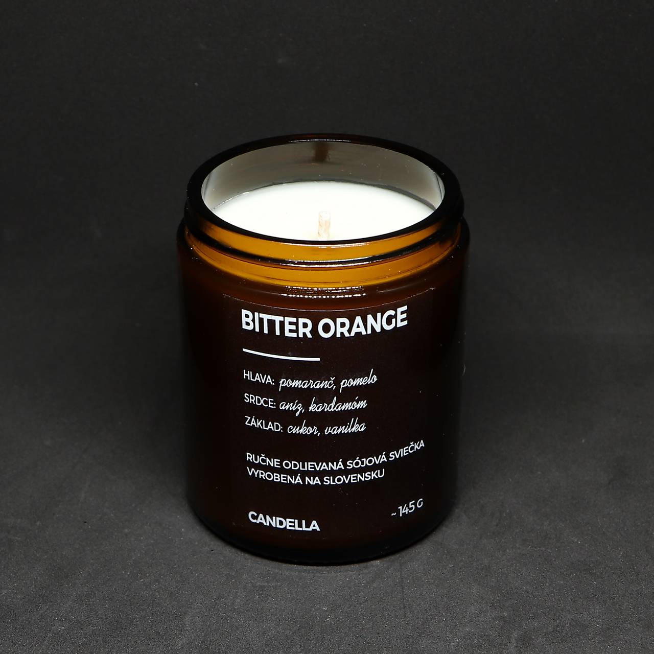 BITTER ORANGE sójová sviečka