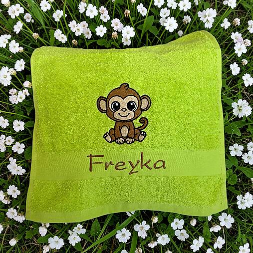 Úžitkový textil - Uterák s menom a obrázkom podľa želania - 18269976_
