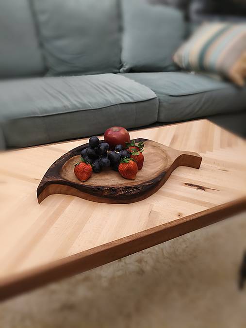 Miska z čierneho orecha – prírodná elegancia