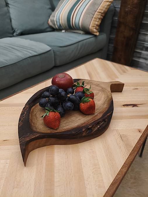 Miska z čierneho orecha – prírodná elegancia