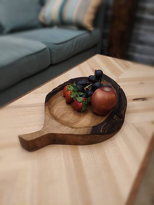 Miska z čierneho orecha – prírodná elegancia