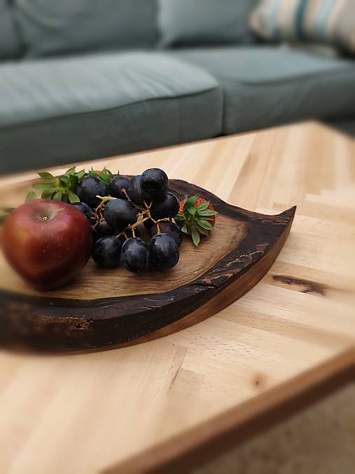 Miska z čierneho orecha – prírodná elegancia