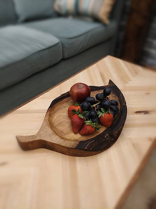 Miska z čierneho orecha – prírodná elegancia