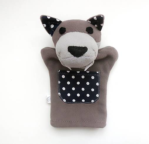 Sada maňušiek na ruku (Červená Čiapočka a vlk)