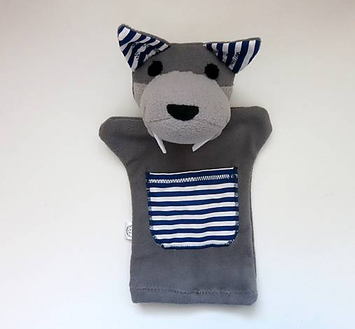 Sada maňušiek na ruku (Červená Čiapočka a vlk)