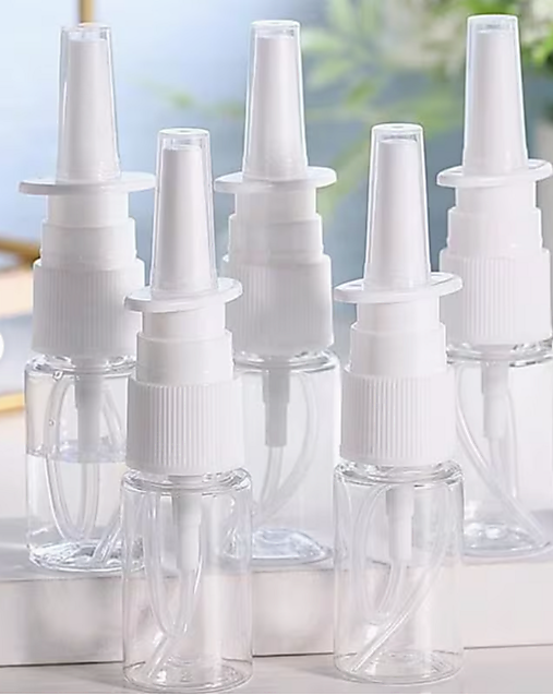 Obalový materiál - Malý priehľadný rozprašovač s pumpičkou 10ml - 18272281_