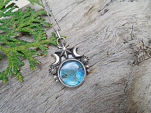 Strieborný prívesok Ag925 Stardust - Labradorit