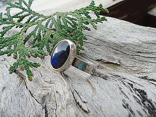 Strieborny prsteň Ag 925 Labradorit