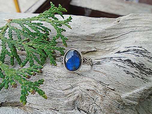 Strieborny prsteň Ag 925 Labradorit