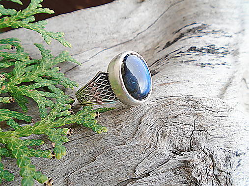 Strieborny prsteň Ag 925 Labradorit