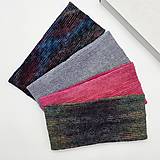 Čiapky, čelenky, klobúky - SPORT merino čelenka limitka (chameleon) - 18272472_