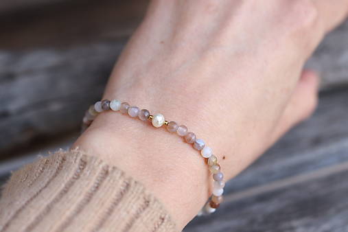 DUO set náramkov - achát