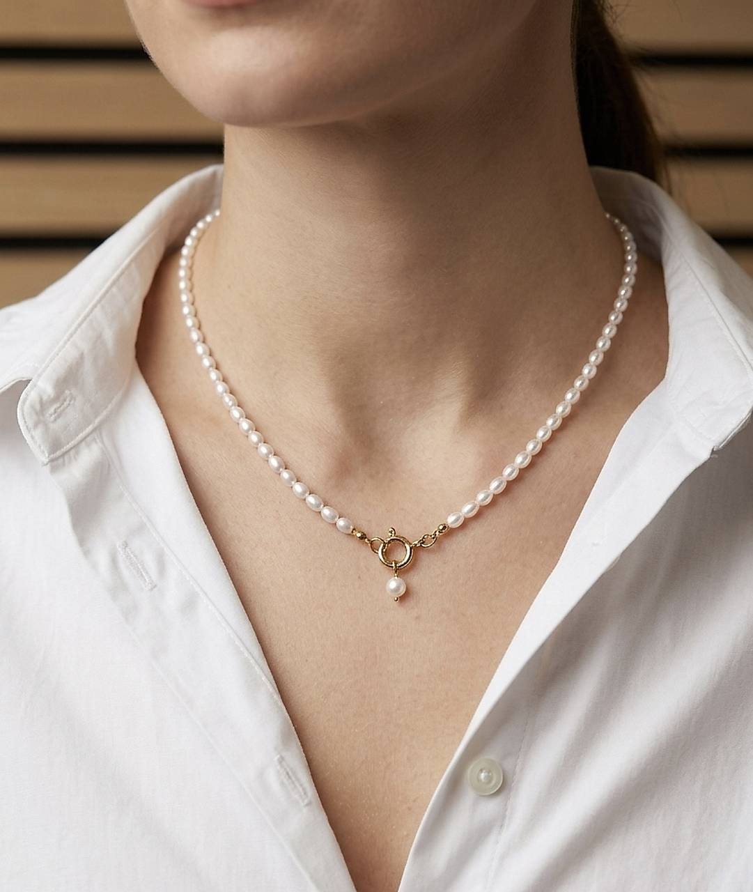 Perlový náhrdelník