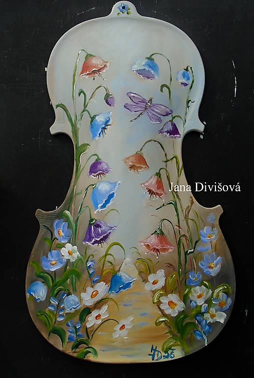 Obrazy - Luční zvonkohra  - ORIGINÁL - 18272021_