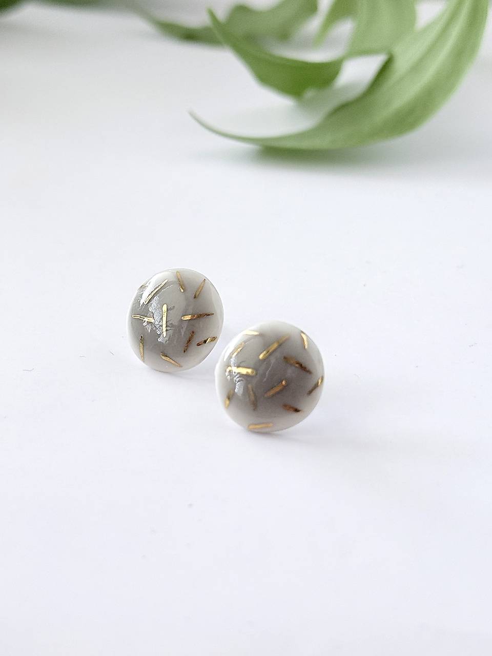 Porcelánové náušnice