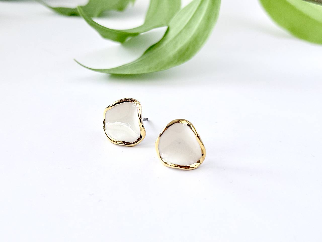 Porcelánové náušnice