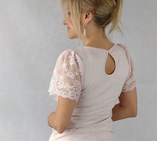 Topy, tričká, tielka - Tričko romantické - 18274519_