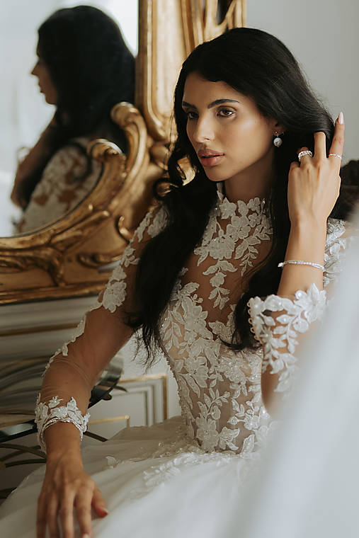 Strieborné náušnice s barokovou perlou – Silver La Perla Viva