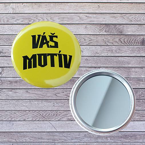 Zrkadielko do kabelky s vlastnou potlačou